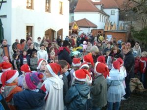 Rückblick auf den Lommatzscher Weihnachtsmarkt 2006